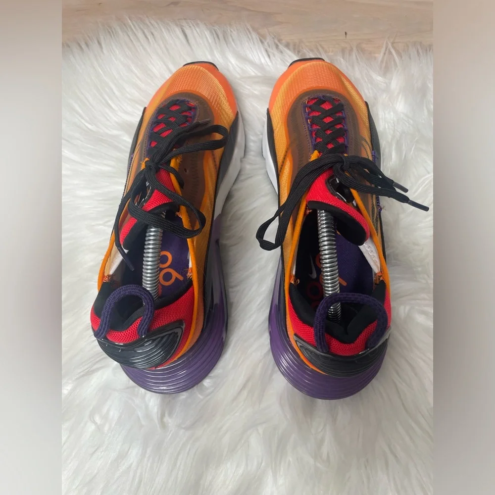 Nike Air Max 2090 Magma Orange BV9977-800 Mens Shoes Size 8 or Womens 9.5 - Picture 11 of 12